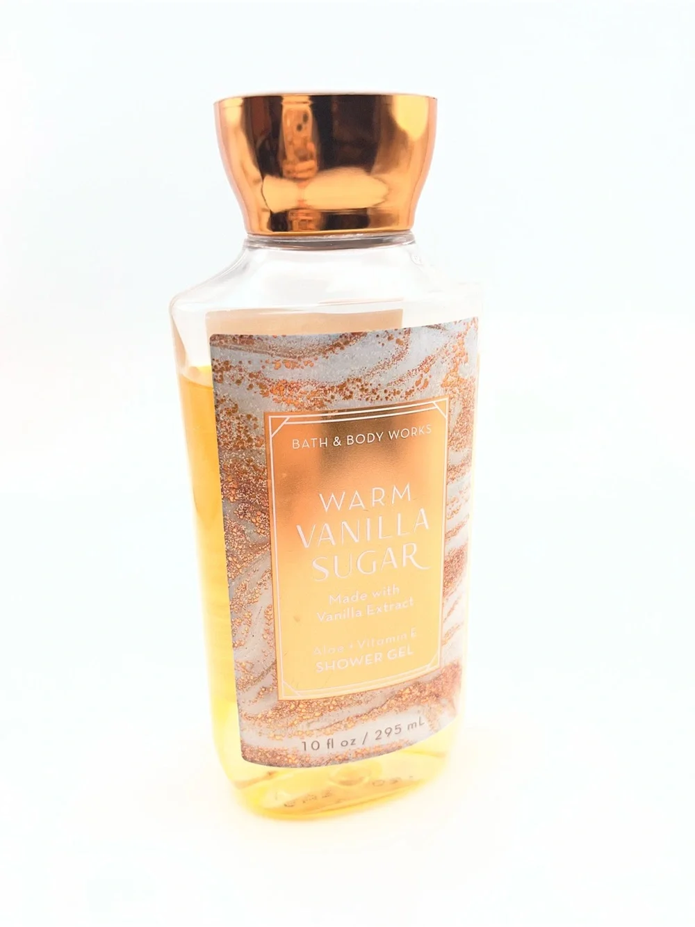 Bath & Body Works Warm Vanilla Sugar Shower Gel - Gold